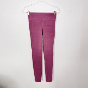 Athleta Chaturanga Pants Leggings 7/8 Space Dye XS